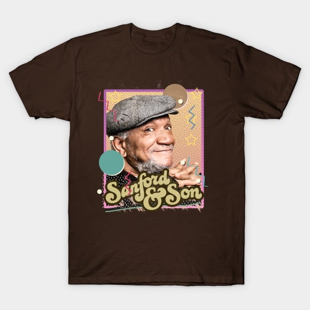 Fred Sanford || Retro Art || Sanford & Son T-Shirt by Alaknanda prettywoman